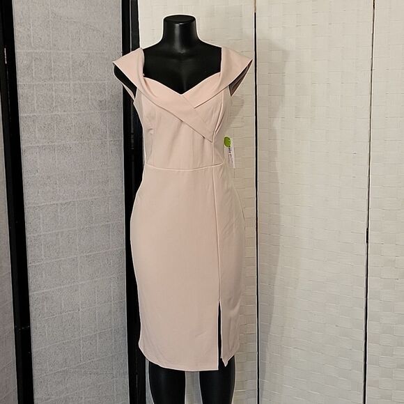 BRAND NEW PREMIER AMOUR OFF THE SHOULDER SHEATH WOMEN"S DRESS - Picture 2 of 13